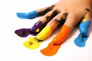 finger painting