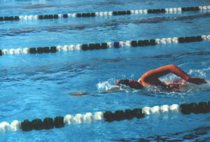swimming