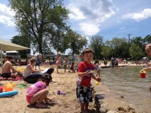 Graydon Crowded baby beach water 2012 theridgewoodblog.net