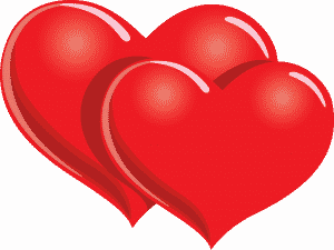 Two-red-hearts