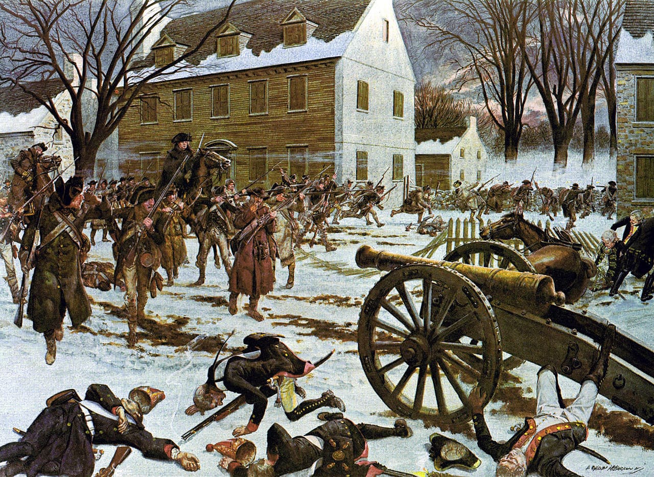 1280px Battle of Trenton by Charles McBarron