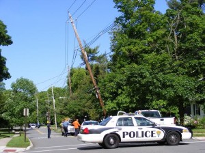 Driver_hits_utility_pole_theridgewoodblog.net