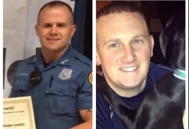 Ridgewood Patrolman John Ward Jr running the Honolulu Marathon in memory of two fallen officers