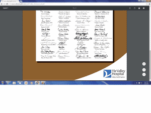 Valley renewal Open Letter Signatures2