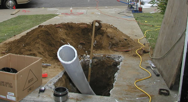 Trenchless sewer repair contractor nj