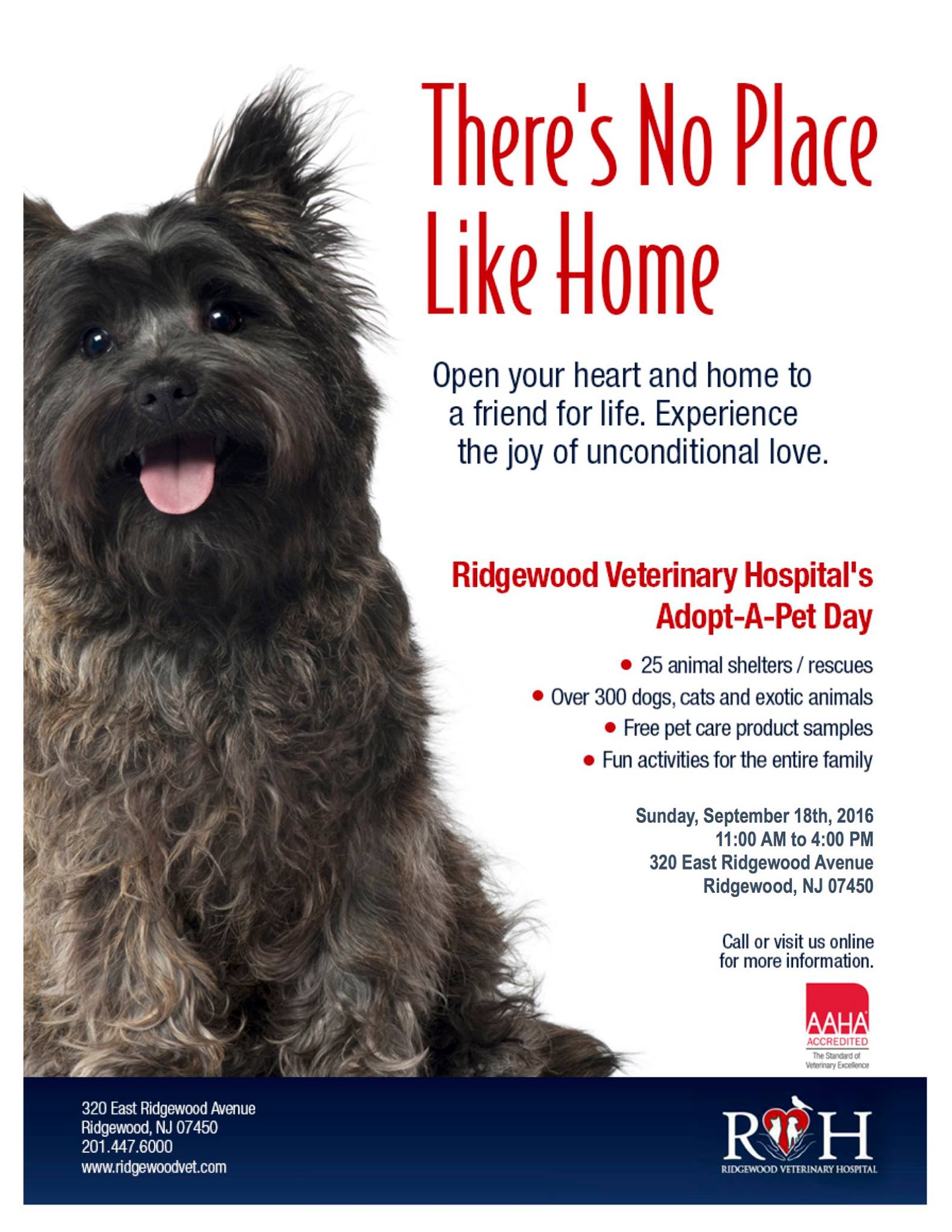 Ridgewood Veterinary Hospital Adopt-A-Pet Day