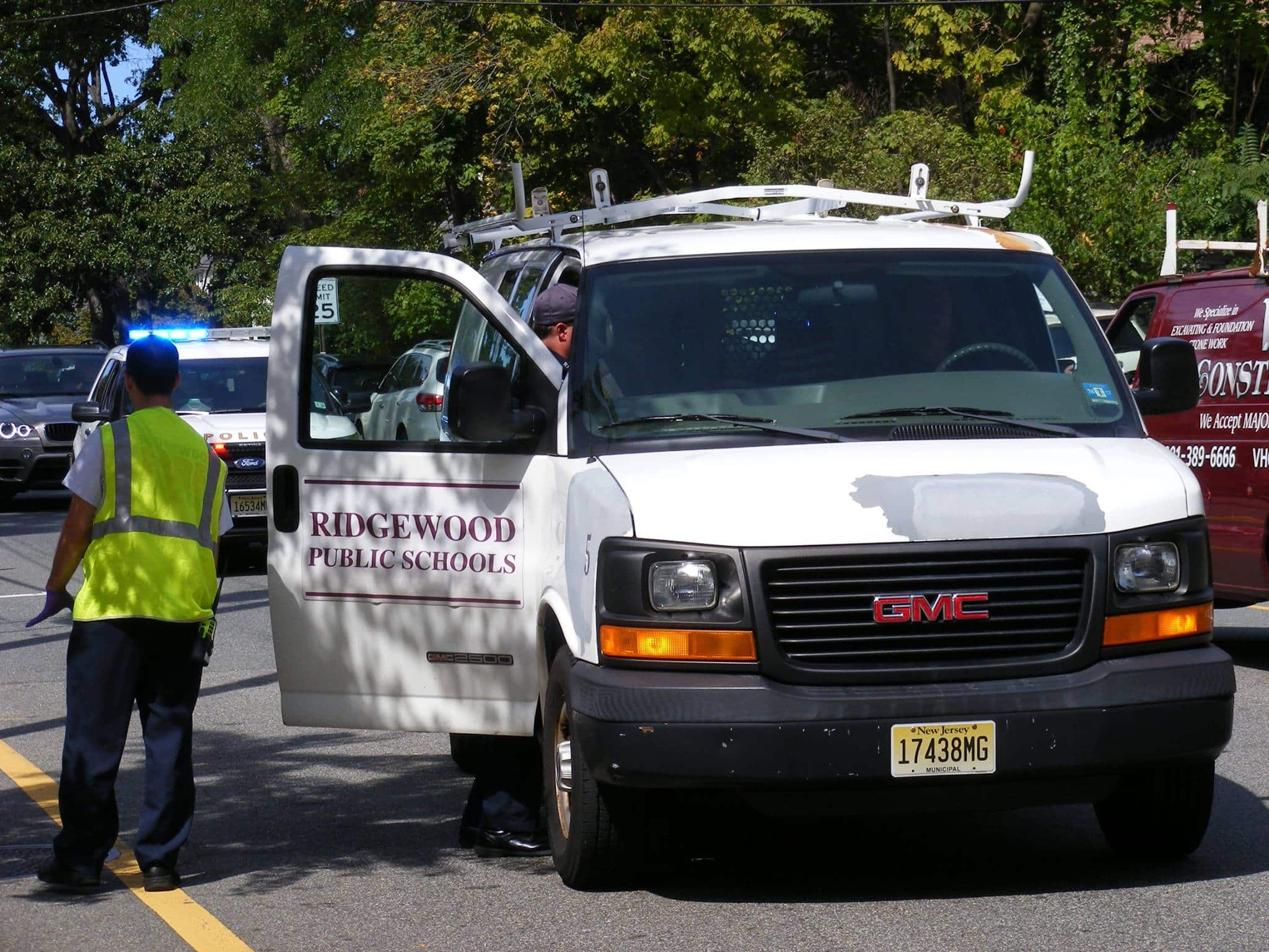 Ridgewood school vehicle crash
