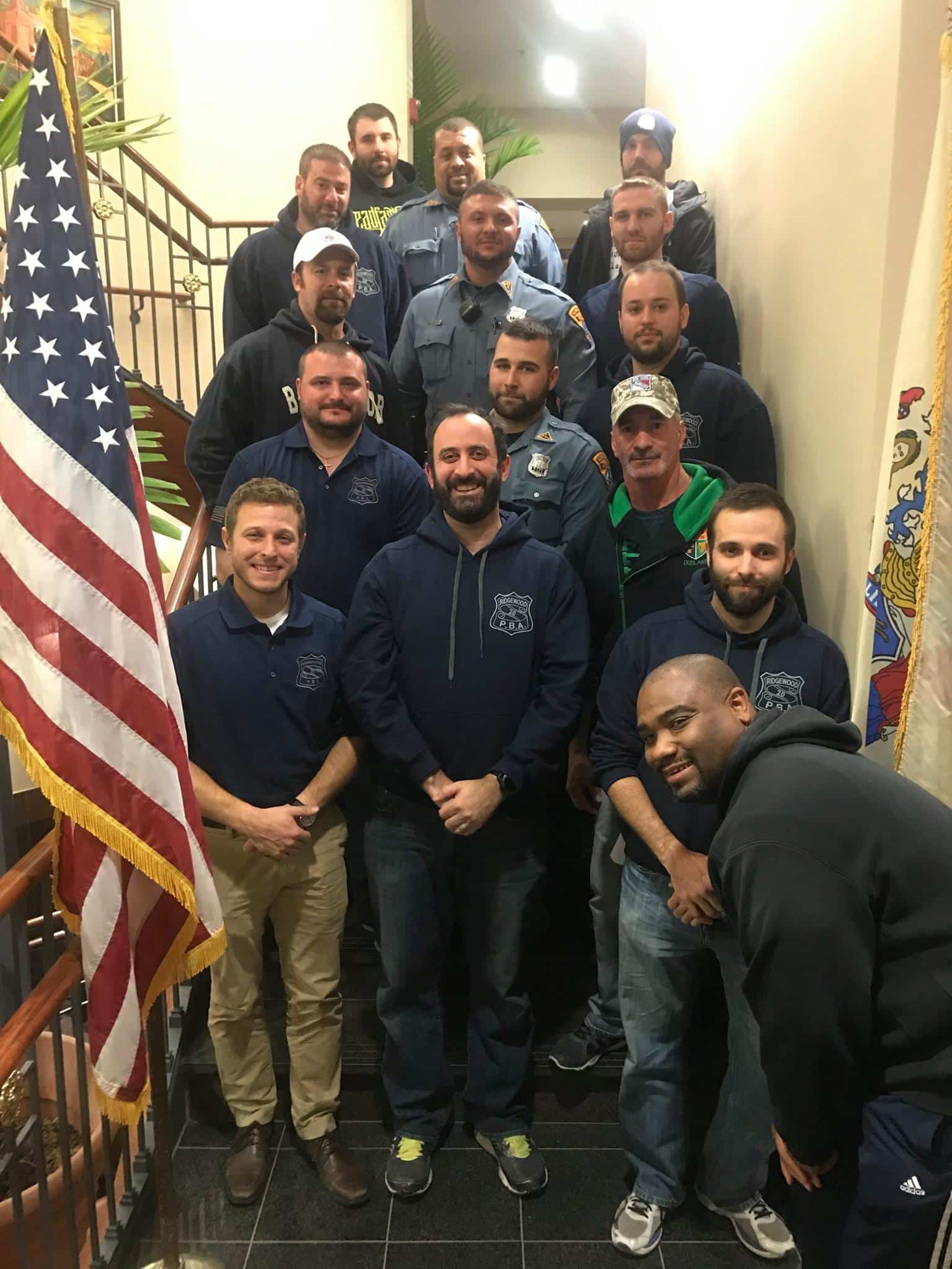 Ridgewood Police Department have been growing beards during No-Shave November