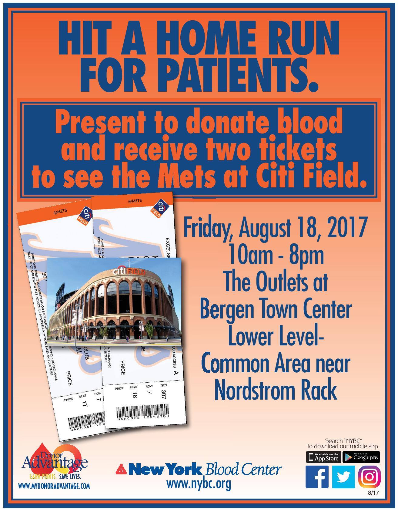 Ny Mets Blood Drive