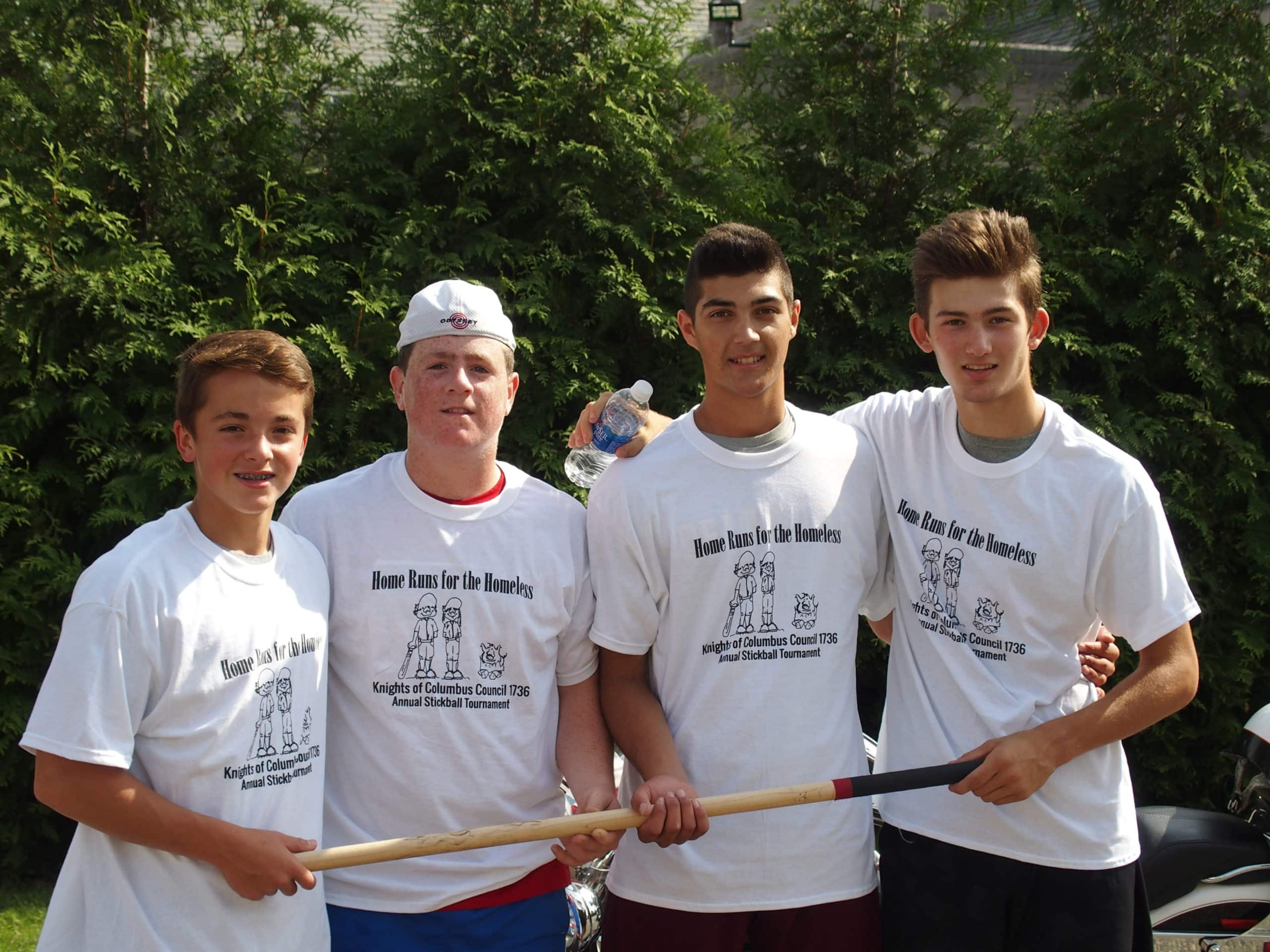 The Ridgewood Knights of Columbus Council #1736 held their annual stickball tournament
