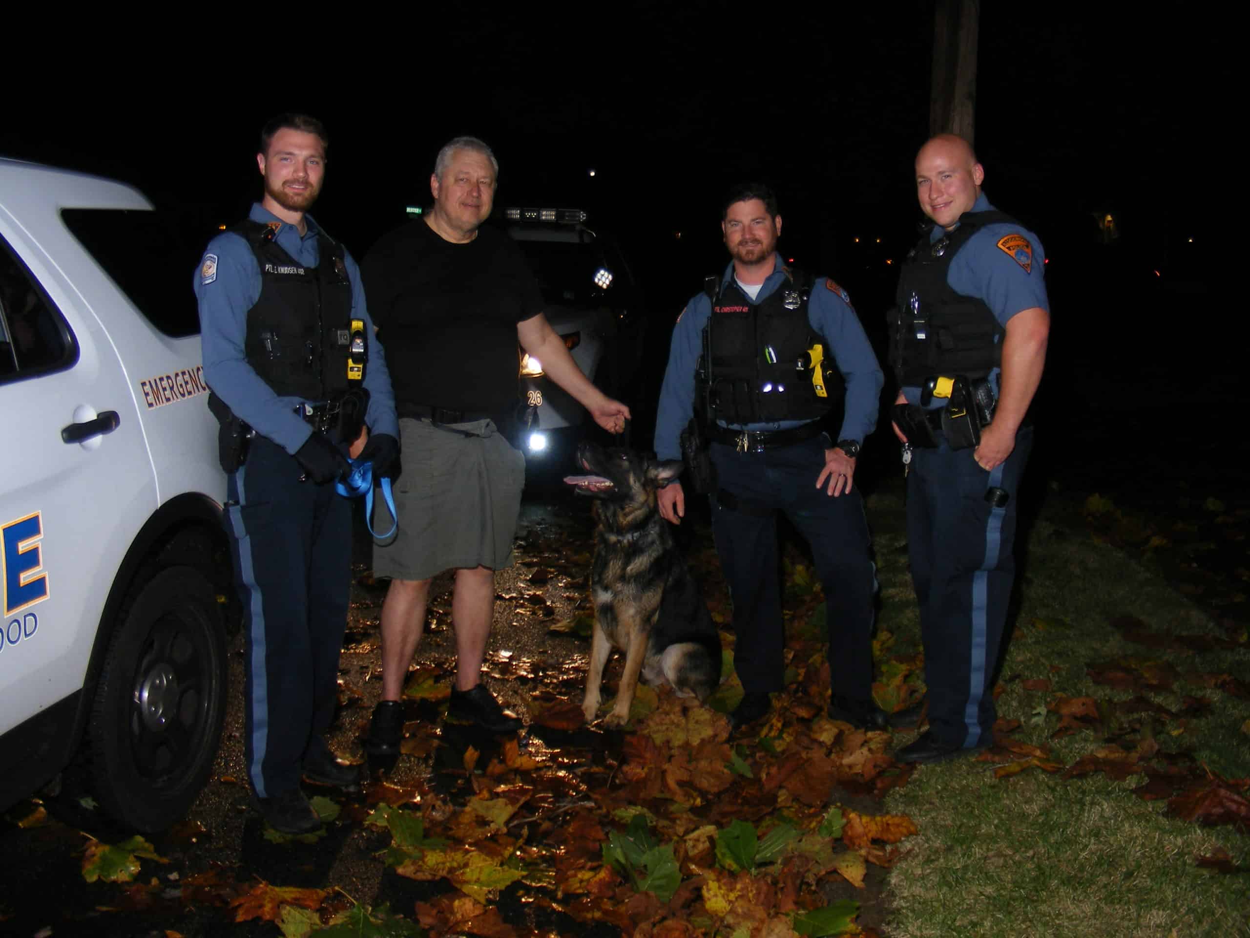 Ridgewood Police Reunite Missing Dog With Owner DSCF8163