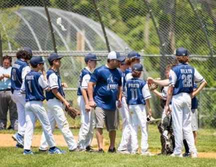 Baseball Team Plays in Honor of Fallen NJ Troopers Presents Special Gift to Family Member of Trooper Werner Foerster 284901515 319814890324551 6731343909777663146 n