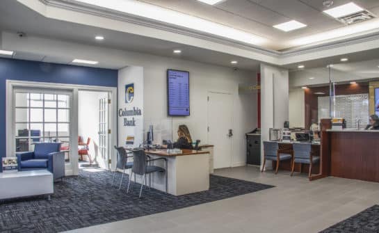 Columbia Bank Newark Interior