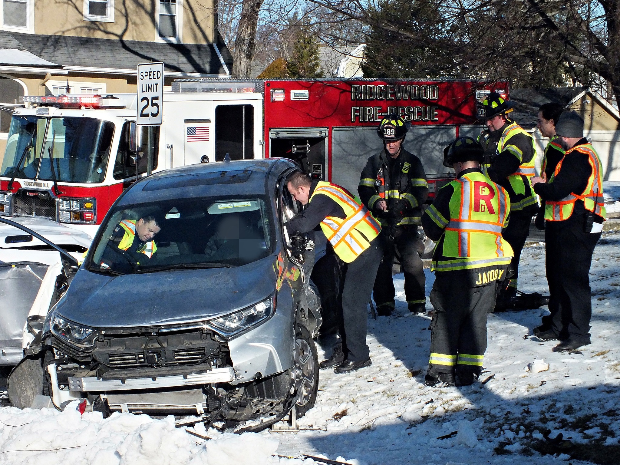 Three Injured in Ridgewood "T-Bone" Collision, Including Young Child 475245364 1191837346278113 3228829839224413642 n