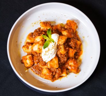 Press Release Image Gnocchi Spicy Lamb Ragu Whipped Burrata Minted Breadcrumbs