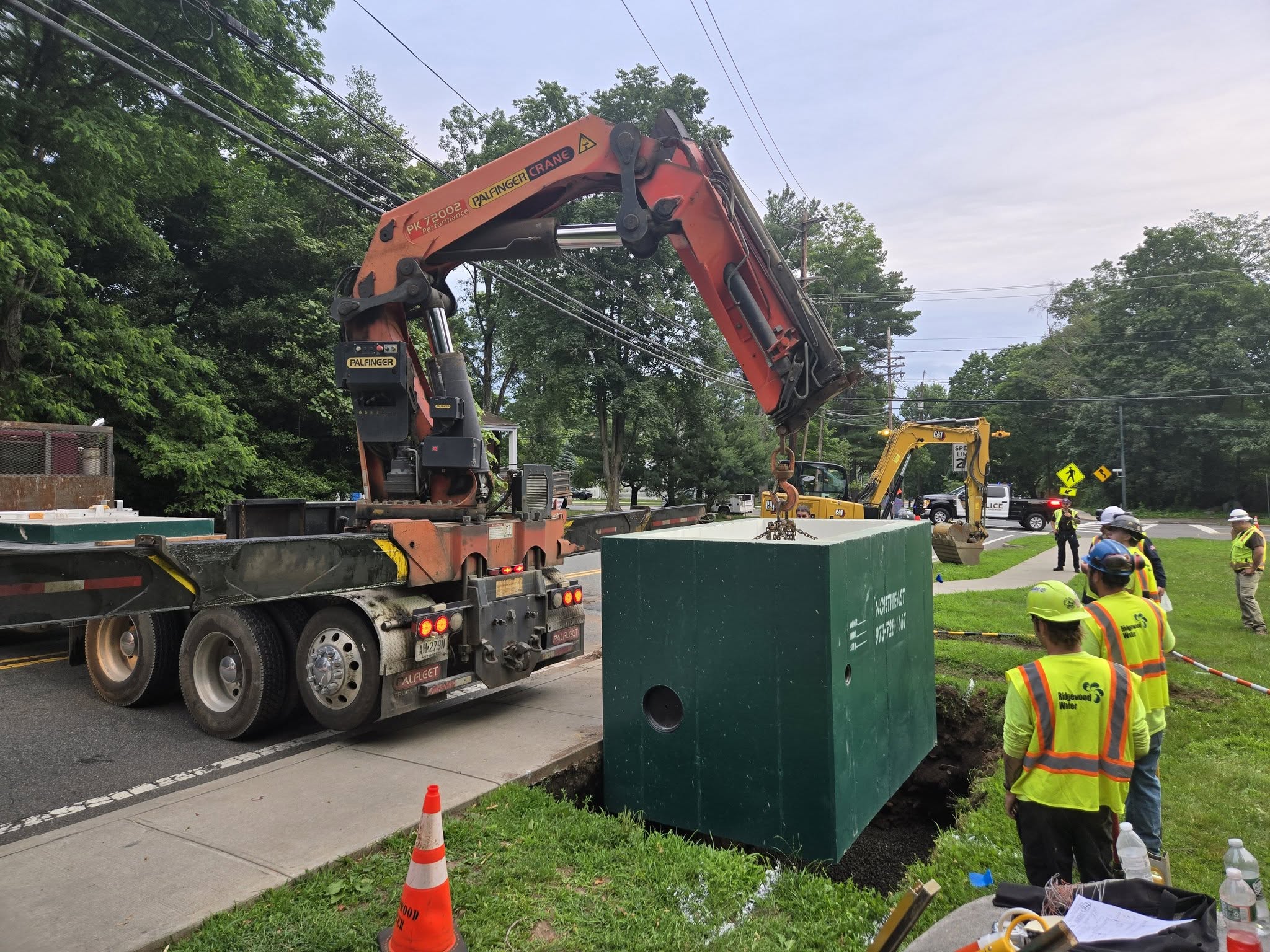 Ridgewood Water Installs Massive Concrete Vault on Glen Avenue to Boost Water Pressure in Midland Park & Ridgewood 514247280 611675255295355 7329001921236883225 n
