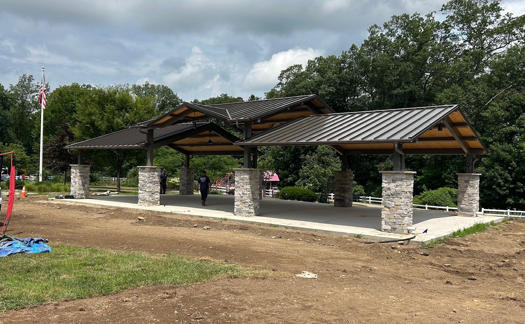 Ridgewood’s Habernickel Park Pavilion Nears Completion Amid Questions Over Public vs. Private Use 518319682 625088063954074 519694902509500191 n 1