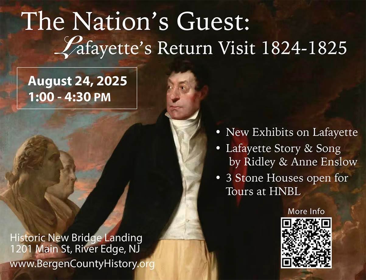 General Lafayette’s Triumphant 1824-25 Farewell Tour Returns to River Edge, for a Historic Celebration 528147005 1358269296303253 1875456982487489183 n