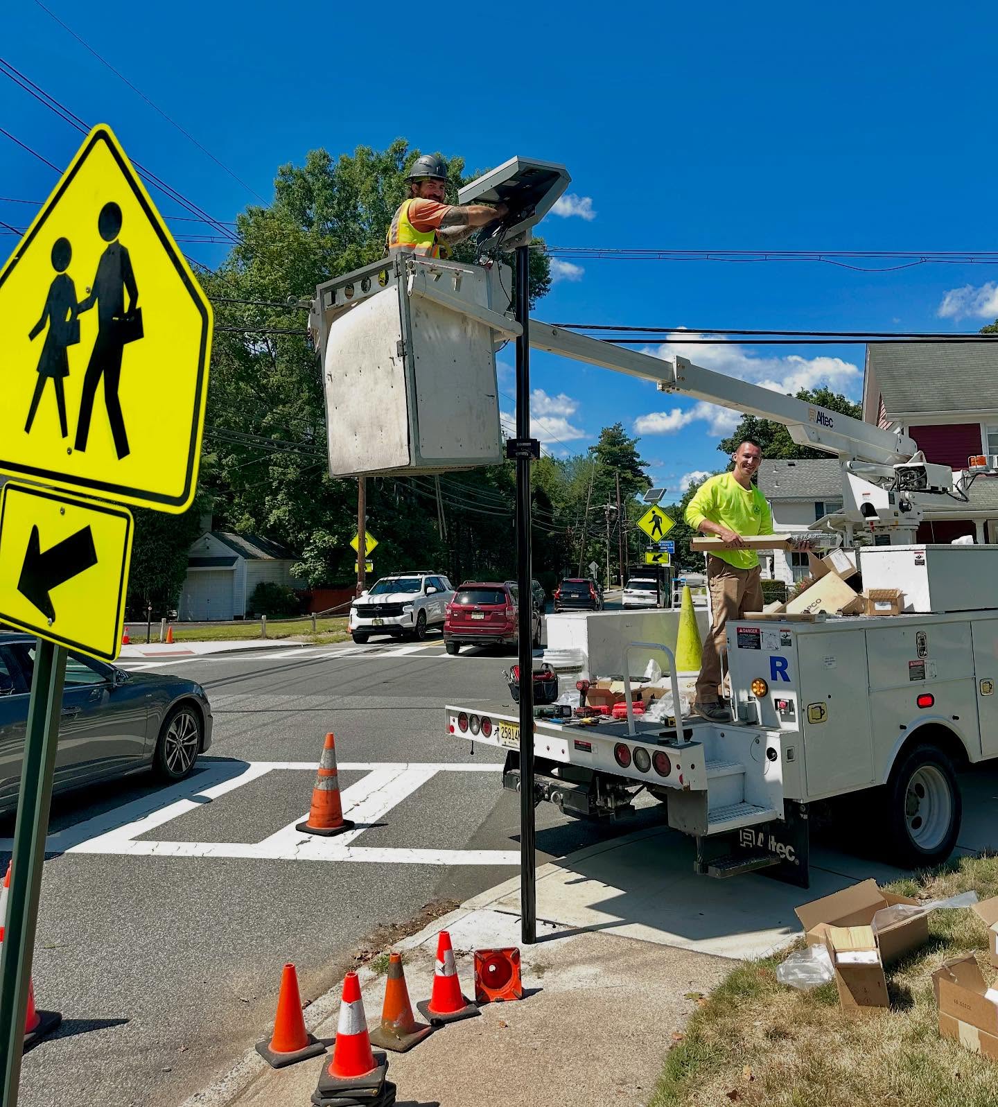 Ridgewood Installs New Pedestrian-Activated Crosswalks Ahead of School Year: Safety Tips for Drivers & Walkers 537473743 17955090270004883 8334668576725465774 n