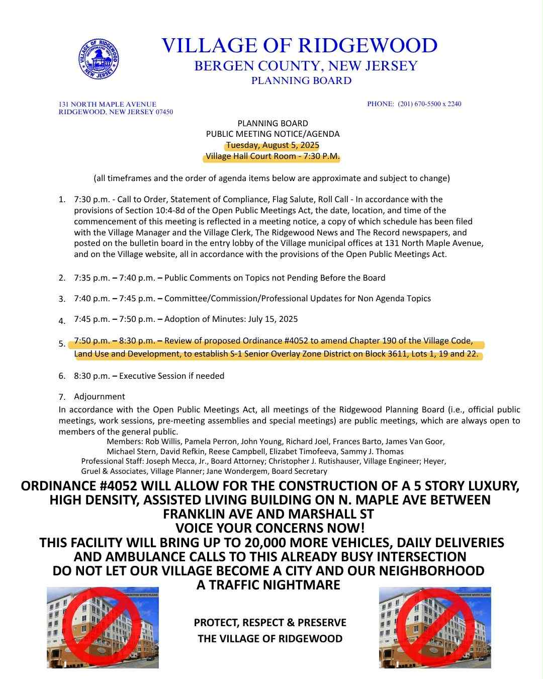 Concerned About Spot Zoning in Ridgewood? Here’s What You Need to Know About the Proposed 5 Story Luxury Assisted Living Facility A8B3A164 7780 4F2C 9073 F96B55848EA7