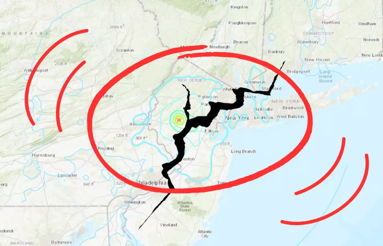 New Jersey Records 24 Earthquakes in 2025 – Experts Warn More Aftershocks Likely Screenshot 2025 08 08 143705
