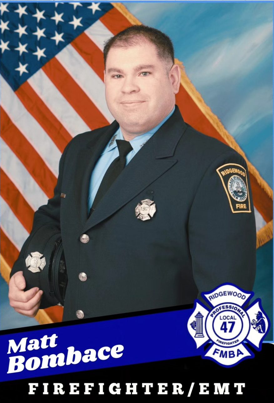 Meet Ridgewood Firefighter Matt Bombace Senior Firefighter Engineer ,EMT, Purple Belt in Jiu Jitsu and a Doctorate in Education 544736511 1212058554282338 5727676469354274395 n e1757413280709