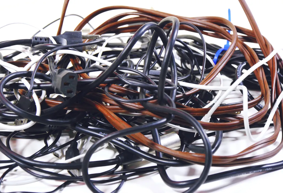 recycle old cables chargers
