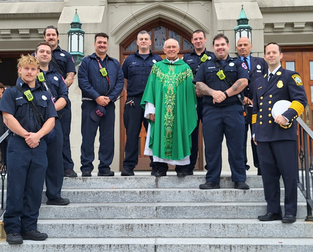 Honoring the Brave: Our Lady of Mount Carmel’s Annual Service for the Ridgewood Fire Department 560584383 1229227149237797 6148725837447865526 n