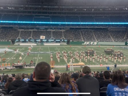Making Waves at MetLife! Ridgewood High School Marching Band Conquers Open Class Championships 576332479 18297913735257972 283064591483414682 n