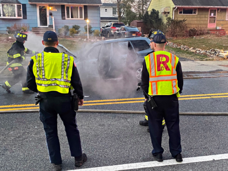 SUV Engulfed: Ridgewood Firefighters Battle Grove Street Vehicle Fire 602958941 1492188999576278 4957257353207791655 n