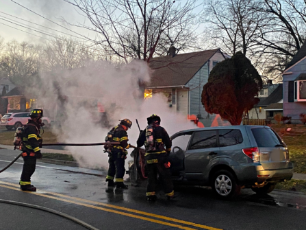 SUV Engulfed: Ridgewood Firefighters Battle Grove Street Vehicle Fire 603811260 1492188639576314 3091230388017765068 n