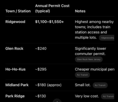 Why Is Ridgewood Train Station Parking So Expensive? The $1,500 Question Screenshot 2026 01 30 153242