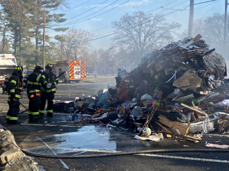 Village of Ridgewood : Quick Thinking Crew Diverted Truck to the Graydon Pool Parking lot Avoiding Disaster 650131568 1565077488954095 833513250766897424 n