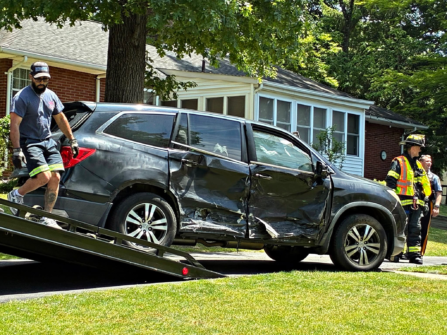 Wild Rollover Crash Ends Narrowly Missing Midland Park Mayor’s Home 716290214 1645373574257819 5877741807866815684 n