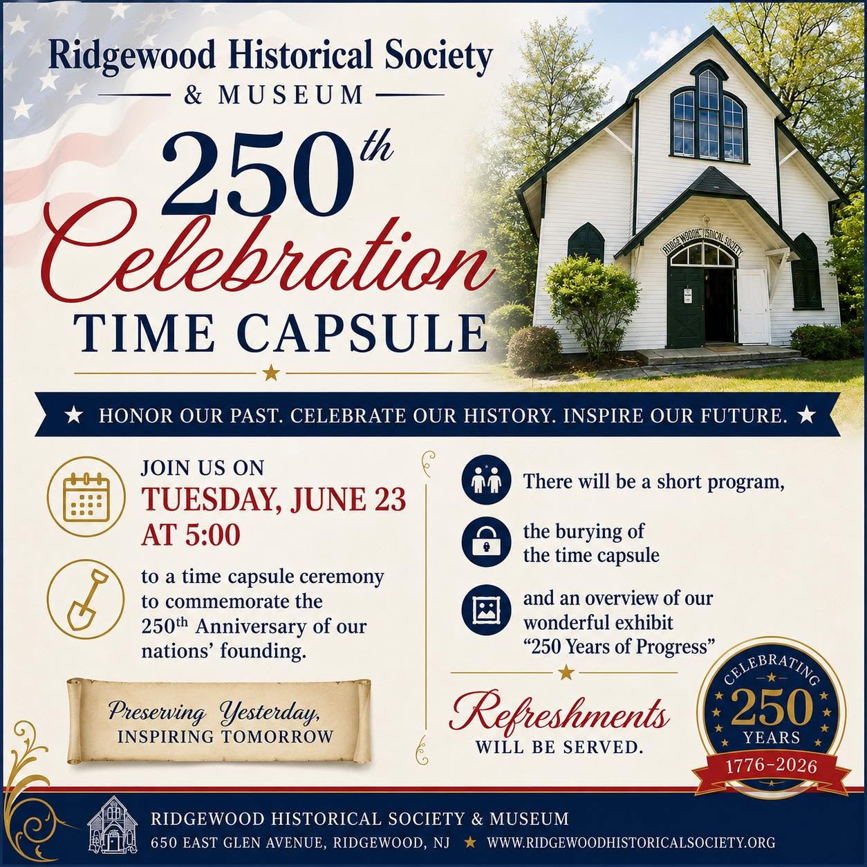 Inside the Ridgewood Time Capsule: Sending a Piece of 2026 to the Future 719401132 10241933462050310 6342911580035669948 n