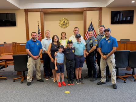 Ridgewood Police Department Honors Ridge Elementary Student in Special 'Chief for a Day' Ceremony 723238636 18091574873627820 6216422338089720329 n