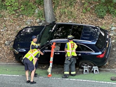 SUV Crash Leaves Downtown Ridgewood in Total Gridlock 734644832 1669737075154802 532727847401977997 n