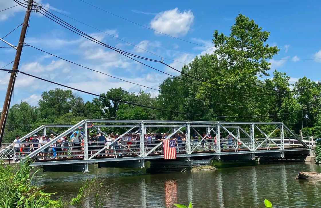 A Revolutionary Milestone: Over 80 People Gathered at This Historic NJ Bridge for July 4th 738954240 1005983645668549 1463109611789656948 n