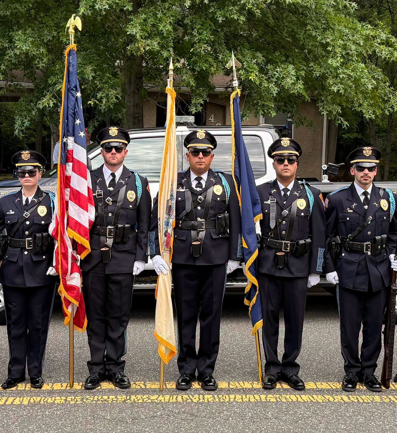Top Honors: Ridgewood Police Honor Guard Claims 1st Place at Massive 4th of July Parade 740846553 1539201007749107 6456712093892630066 n