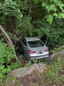 Car Plunges Over Ravine in Ramsey: First Responders Stage Dramatic Rope Rescue to Save Trapped Driver 741592331 18571115962067562 1201705297285026238 n