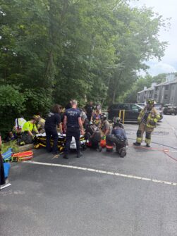 Car Plunges Over Ravine in Ramsey: First Responders Stage Dramatic Rope Rescue to Save Trapped Driver 742770875 18571115959067562 7487442952237988135 n