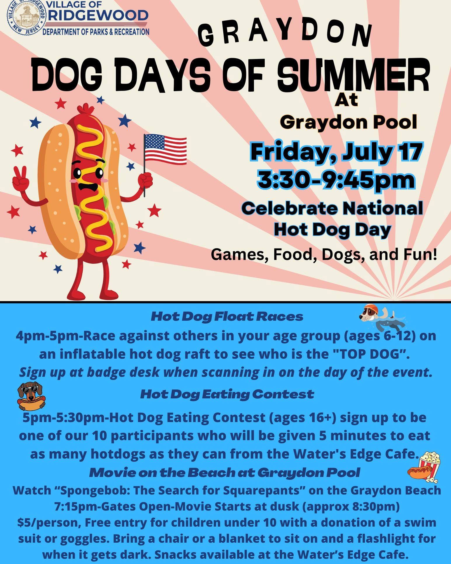 Celebrate National Hot Dog Day at Ridgewood's Iconic Graydon Pool! 745084920 1457899269703916 7588165452191504673 n