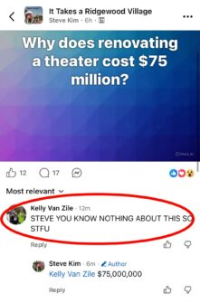 Tension Mounts in Ridgewood Over ‘Chilling’ Social Media Comment Tied to Local Law Enforcement 745862488 10163757365846378 1888428279151531431 n