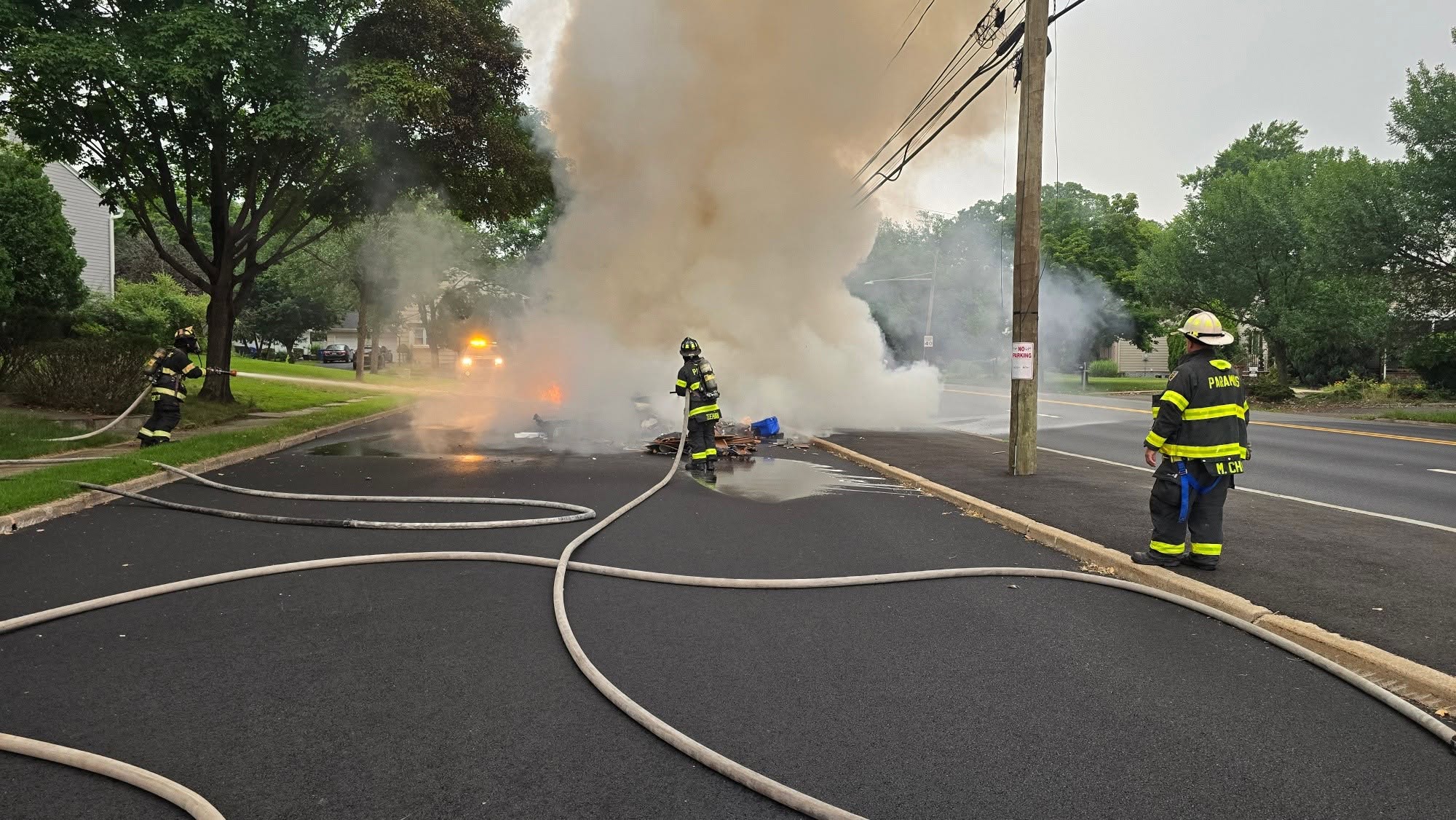 Garbage Truck Fire Shuts Down University Way in Paramus 746927571 1444553307707503 6910378390397734937 n