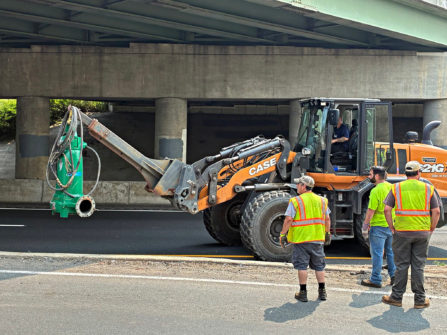 Traffic Nightmare: Massive Sewage Pump Tumbles Off Truck Into Busy NJ Highway Lane 747324811 1683235793804930 6852177578073599118 n