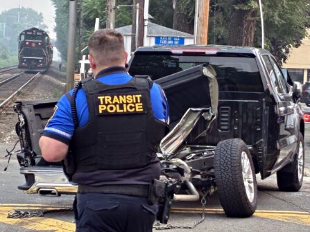 Pickup Truck Smashed by NJ Transit Train at Busy Fair Lawn Crossing 748534238 1685306710264505 5513231588327050679 n