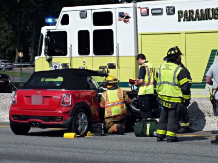 Emergency Rescue Teams Free Trapped Victim in Route 17 Crash Near Garden State Parkway 757908958 1693482529446923 57010334271851514 n
