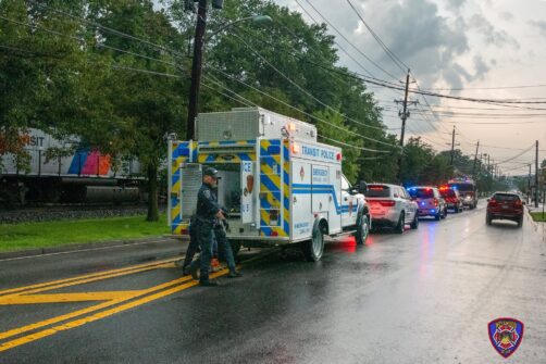 NJ Transit Pascack Valley Line Blocked: Westwood Fire Department Clears Fallen Giant After Severe Storm 759078198 1485182566973118 4919731014184323410 n
