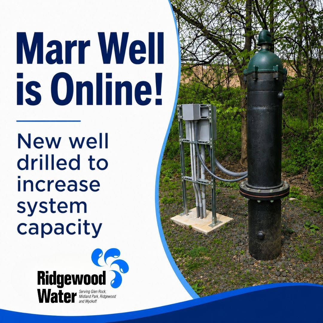 Unassuming Structure, Huge Impact: Ridgewood Water Brings 'Marr Well' Online in Wyckoff 759835731 1362313802742667 1555526985658744510 n