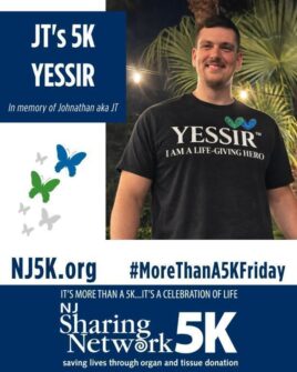 Memory of Maywood’s Johnathan Torres Honored During NJ Sharing Network’s 5K Celebration of Life JT Photo
